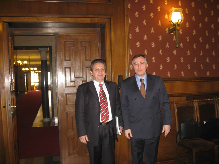 President meets Mr. Dimitar Kostov, Deputy Governor of the Bulgarian National Bank