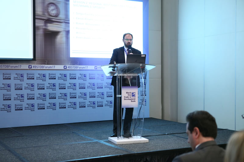 Sergiu Cioclea, Governor of National Bank of Moldova opens Session 2 “Regional Best Practices to Help Sustainable Growth”.