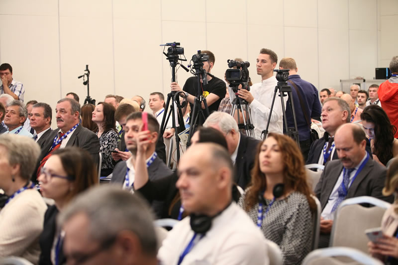 Great audience at the Business Forum in Chisinau.