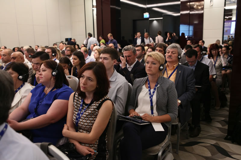 Great audience at the Business Forum in Chisinau.