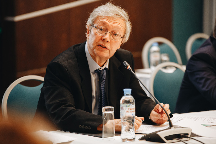 <p>Sergey Goncharenko, Deputy Secretary General of BSEC PERMIS addresses the Board</p>